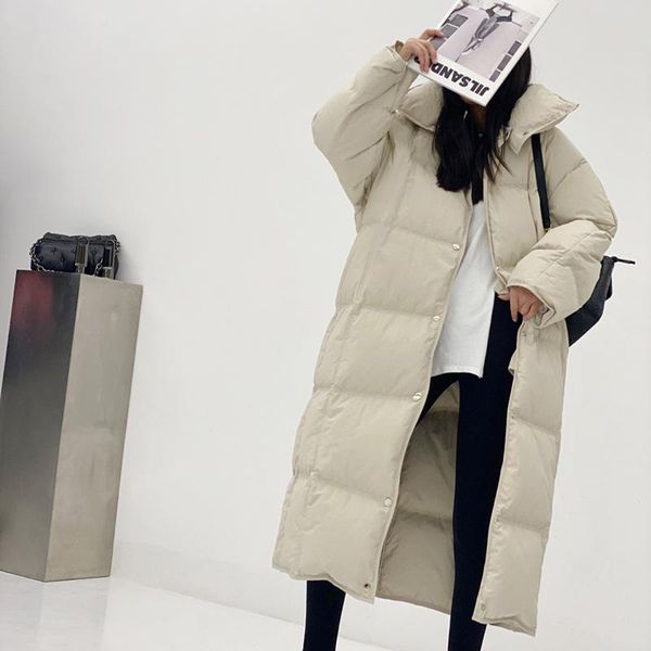 women's jackets 2021 winter women long warm coat korean loose casual 90% white duck down jacket sleeve thick oversized parka, Black;brown
women's jackets 2021 winter women long warm coat korean loose casual 90% white duck down jacket sleeve thick oversized parka, Black;brown