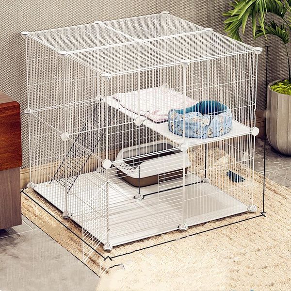 cat cage home indoor double pet villa clearance empty house large three-layer litter small kennels & pens
cat cage home indoor double pet villa clearance empty house large three-layer litter small kennels & pens