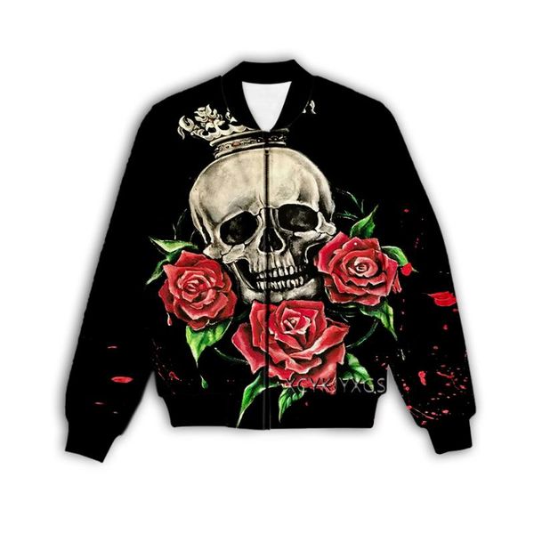 men's jackets xinchenyuan men/women rose and skull 3d printed jacket fashion streetwear men loose sporting & coat m53, Black;brown
men's jackets xinchenyuan men/women rose and skull 3d printed jacket fashion streetwear men loose sporting & coat m53, Black;brown