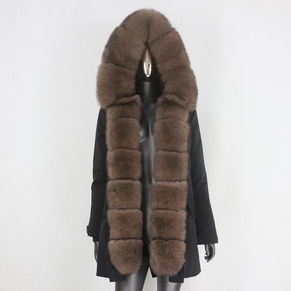 women's fur & faux bluenessfair 2021 waterproof long parka real coat natural collar hood outerwear winter jacket women warm streetwear, Black
women's fur & faux bluenessfair 2021 waterproof long parka real coat natural collar hood outerwear winter jacket women warm streetwear, Black