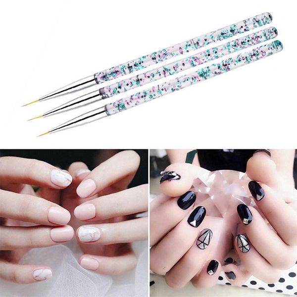 nail brushes 3pcs/set acrylic art line painting pen 3d tips uv gel powder drawing liner glitter design manicure tool, Yellow
nail brushes 3pcs/set acrylic art line painting pen 3d tips uv gel powder drawing liner glitter design manicure tool, Yellow