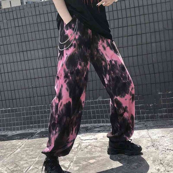 summer street hip-hop trend womens capris gradient tie-dye loose casual wide-leg korean fashion streetwear trousers, Black;white
summer street hip-hop trend womens capris gradient tie-dye loose casual wide-leg korean fashion streetwear trousers, Black;white