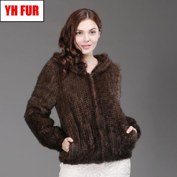 fashion women knitted real hooded coat genuine jacket winter outwear 100% natural coats women's & faux fur, Black
fashion women knitted real hooded coat genuine jacket winter outwear 100% natural coats women's & faux fur, Black