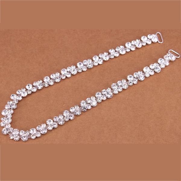 wedding sashes handmade crystal rhinestone bridal belts with ribbons for dress, White
wedding sashes handmade crystal rhinestone bridal belts with ribbons for dress, White