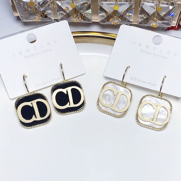 korean simple geometric square earrings d family fashion shell letter ear buckle trend new earringsed4o, Black
korean simple geometric square earrings d family fashion shell letter ear buckle trend new earringsed4o, Black