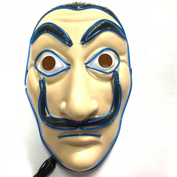 party masks el neon led halloween mask wire glow cosplay dali payday night club decor carnival light up
party masks el neon led halloween mask wire glow cosplay dali payday night club decor carnival light up