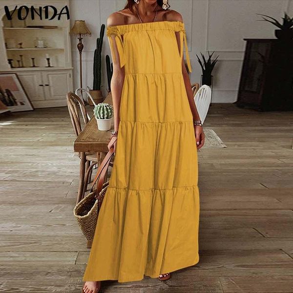 summer sleeveless maxi dress loose off the shoulder dresses bohemian long robe femme vestido plus size sundress casual, Black;gray
summer sleeveless maxi dress loose off the shoulder dresses bohemian long robe femme vestido plus size sundress casual, Black;gray