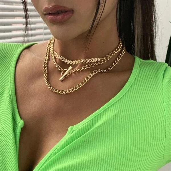vintage 2021 gold olive leaf round rectangle geometric chain necklace for women fashion multilevel geometry female jewelry pendant necklaces, Silver
vintage 2021 gold olive leaf round rectangle geometric chain necklace for women fashion multilevel geometry female jewelry pendant necklaces, Silver