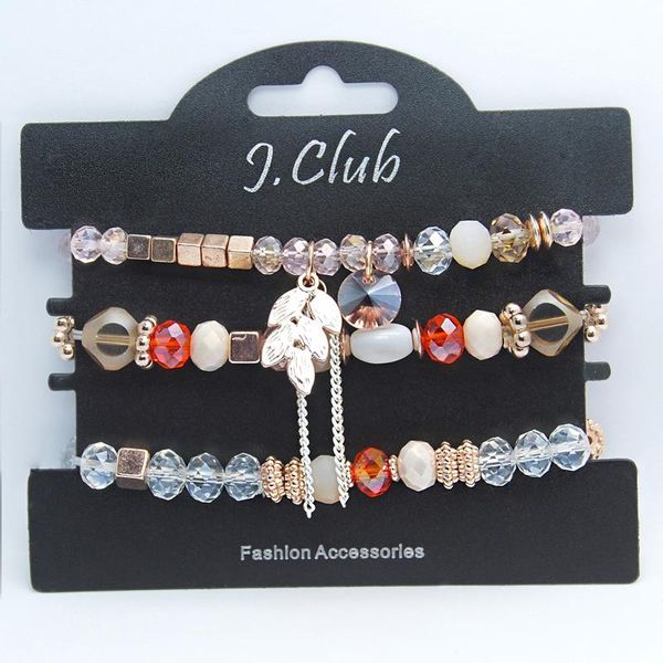 charm bracelets 3pcs/set fashion crystal beads & bangles for women rose gold color leaf cham bracelet femme wedding party jewelry gift, Golden;silver
charm bracelets 3pcs/set fashion crystal beads & bangles for women rose gold color leaf cham bracelet femme wedding party jewelry gift, Golden;silver