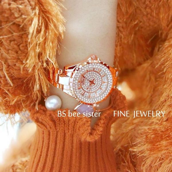 women watches gold diamond quartz ladies wrist stainless steel clock female watch relogio feminino 2021 wristwatches, Slivery;brown
women watches gold diamond quartz ladies wrist stainless steel clock female watch relogio feminino 2021 wristwatches, Slivery;brown