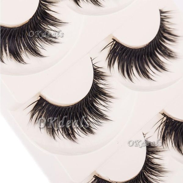 pairs soft long makeup cross thick false eyelashes eye lashes nautral handmade sale1
pairs soft long makeup cross thick false eyelashes eye lashes nautral handmade sale1