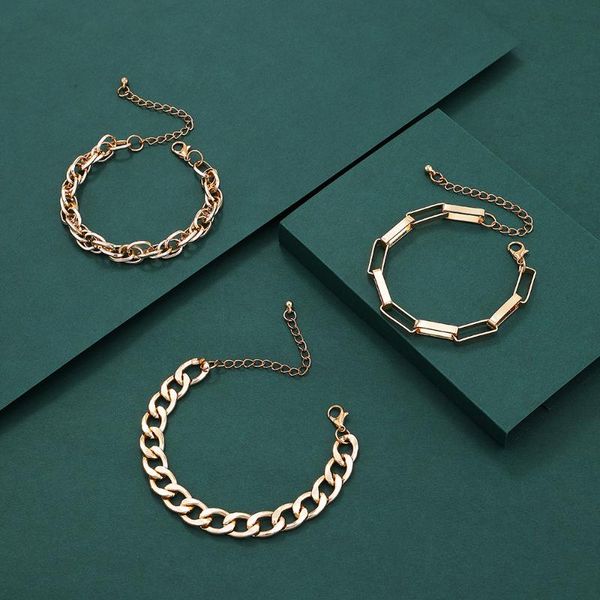 link, chain beauty layer 3pcs/set punk cuban chains bracelets sets for women boho gold color charms girls fashion jewelry gifts, Black
link, chain beauty layer 3pcs/set punk cuban chains bracelets sets for women boho gold color charms girls fashion jewelry gifts, Black