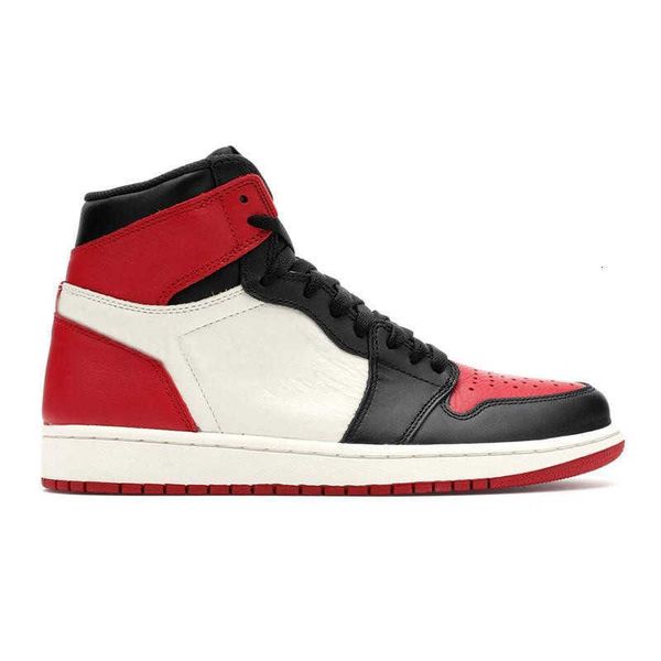 men women basketball shoes jumpman 1 1s high bred toe sneakers original boxritu