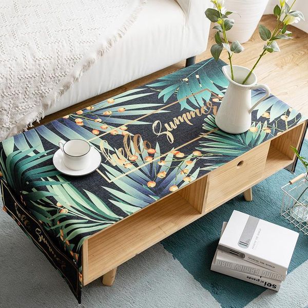 fashion home cotton and linen rectangle waterproof green leaf rainforest tablecloth table flag tea cover cloth
fashion home cotton and linen rectangle waterproof green leaf rainforest tablecloth table flag tea cover cloth