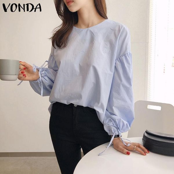 blouses female tunic women'elegant blouse casual long lantern sleeve solid 2021 vonda ol ladeis office blouses and femme blusa, White
blouses female tunic women'elegant blouse casual long lantern sleeve solid 2021 vonda ol ladeis office blouses and femme blusa, White
