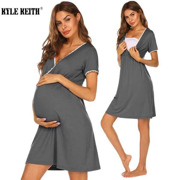 maternity dresses womens summer nightdress cotton stretch fabric breastfeeding pregnancy clothes pajama dress, White
maternity dresses womens summer nightdress cotton stretch fabric breastfeeding pregnancy clothes pajama dress, White