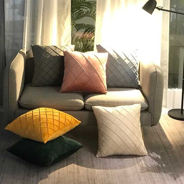 cushion/decorative pillow velvet modern minimalist nordic style solid colorcoreless pillowcase for home decor and the living room or sofa cu
cushion/decorative pillow velvet modern minimalist nordic style solid colorcoreless pillowcase for home decor and the living room or sofa cu