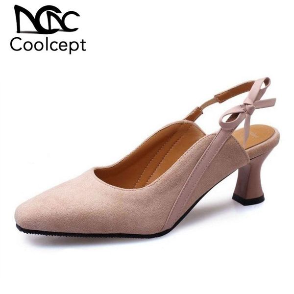dress shoes coolcept square toe bowknot high heels women summer office ladies pumps solid color simple footwear size 28-46, Black
dress shoes coolcept square toe bowknot high heels women summer office ladies pumps solid color simple footwear size 28-46, Black