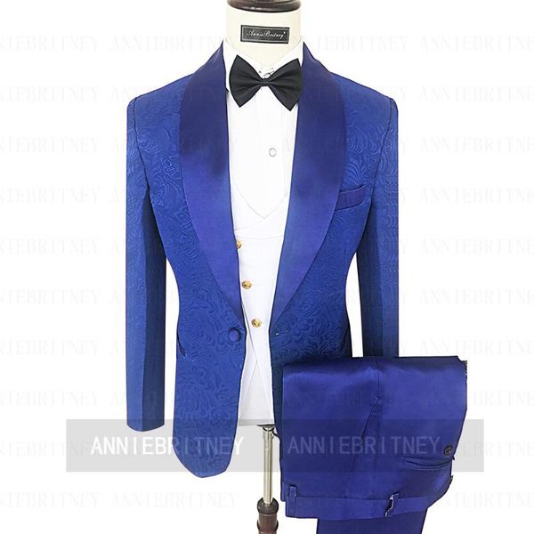 men's suits & blazers 2021 latest jacquard royal blue for groom slim fit prom party wedding man suit blazer tuxedo jacket vest pants 3, White;black
men's suits & blazers 2021 latest jacquard royal blue for groom slim fit prom party wedding man suit blazer tuxedo jacket vest pants 3, White;black