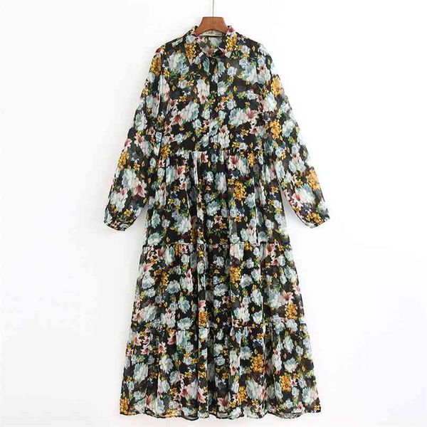 prairie chic floral printed long dresses women fashion turn down collar dress elegant ladies mid calf 210531, Black;gray
prairie chic floral printed long dresses women fashion turn down collar dress elegant ladies mid calf 210531, Black;gray