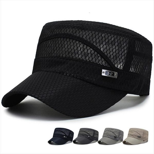 outdoor sun hats mesh baseball cap casual flat breathable hat men snapback male summer gorras streetwear trucker adjustable, Blue;gray 
outdoor sun hats mesh baseball cap casual flat breathable hat men snapback male summer gorras streetwear trucker adjustable, Blue;gray