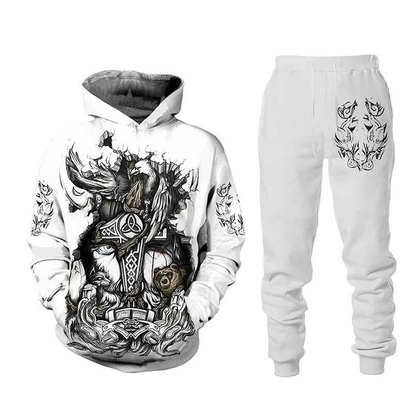 men's tracksuits 3d viking armor printed comfortable warm spring and autumn sweater pants two-piece suit, Gray
men's tracksuits 3d viking armor printed comfortable warm spring and autumn sweater pants two-piece suit, Gray