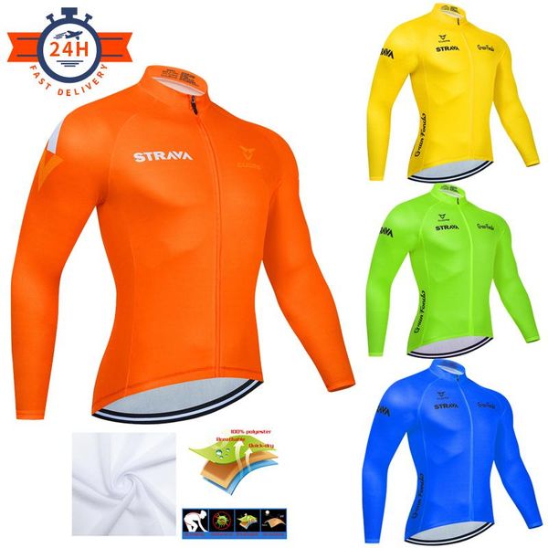 racing sets pro long sleeve cycling jersey 2021 strava mtb bicycle clothing bike sportswear clothes kit maillot roupa ropa ciclismo for man, Black;blue
racing sets pro long sleeve cycling jersey 2021 strava mtb bicycle clothing bike sportswear clothes kit maillot roupa ropa ciclismo for man, Black;blue