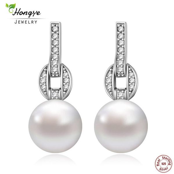 hongye pearls 925 sterling silver drop earrings wedding birthday gift jewelry women fashion romantic 2021 brincos dangle & chandelier
hongye pearls 925 sterling silver drop earrings wedding birthday gift jewelry women fashion romantic 2021 brincos dangle & chandelier