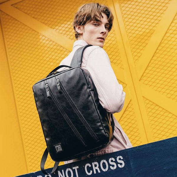 backpack fashion men waterproof pu leather travel bag man big capacity male mochila lapteenager backpacks
backpack fashion men waterproof pu leather travel bag man big capacity male mochila lapteenager backpacks
