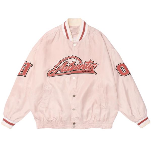 men's jackets streetwear harajuku autumn men embroidery letter baseball jacket bomber hip hop loose casual coats, Black;brown
men's jackets streetwear harajuku autumn men embroidery letter baseball jacket bomber hip hop loose casual coats, Black;brown