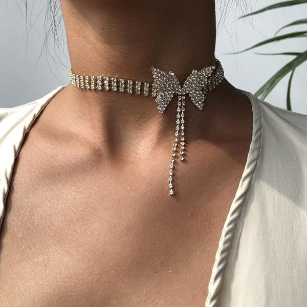 design silver butterfly diamond necklaces choker for women pendants new pearls beads girls high end elegant lady wedding jewelry gift christ, Golden;silver
design silver butterfly diamond necklaces choker for women pendants new pearls beads girls high end elegant lady wedding jewelry gift christ, Golden;silver