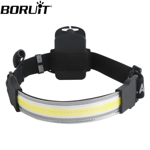 boruit cob led strip headlamp 3-mode 400lm headlight waterproof outdoor head torch by battery for camping hunting headlamps 
boruit cob led strip headlamp 3-mode 400lm headlight waterproof outdoor head torch by battery for camping hunting headlamps
