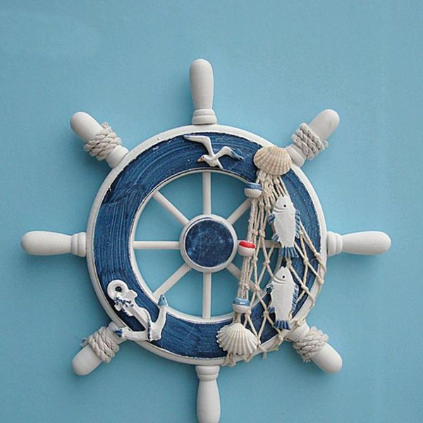 decorative objects & figurines rudder pendant 23cm wooden wall marine style home decoration
decorative objects & figurines rudder pendant 23cm wooden wall marine style home decoration