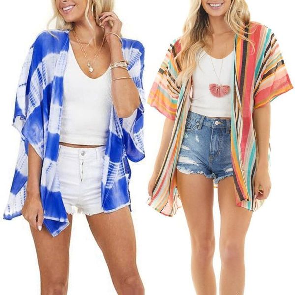 women's jackets jaycosin ladies printed chiffon beach kimono long cardigan shawl striped sunscreen thin ba3k, Black;brown
women's jackets jaycosin ladies printed chiffon beach kimono long cardigan shawl striped sunscreen thin ba3k, Black;brown