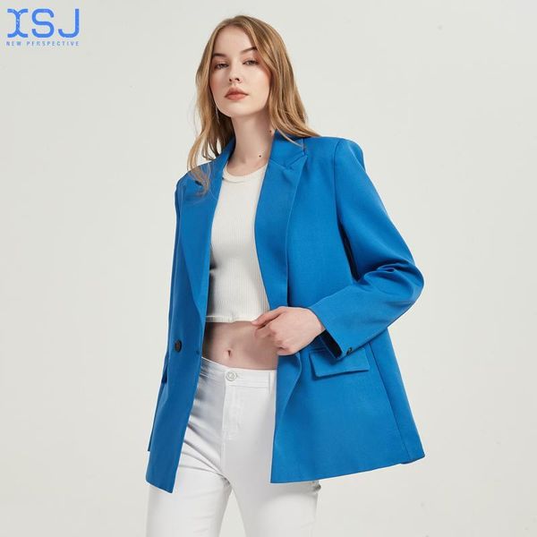 women's suits & blazers street fashion simple autumn and winter suit jacket casual solid color double-breasted pocket decorative, White;black
women's suits & blazers street fashion simple autumn and winter suit jacket casual solid color double-breasted pocket decorative, White;black