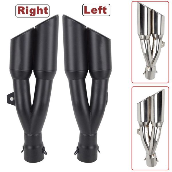 motorcycle exhaust system right and left double hole pipe moto motorbike muffler escape for benelli 502c ninja 250 r1 r3 r25
motorcycle exhaust system right and left double hole pipe moto motorbike muffler escape for benelli 502c ninja 250 r1 r3 r25
