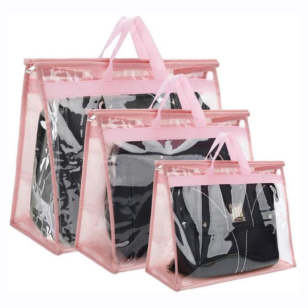 storage bags womens bag purse handbag dust cover clothes wardrobe clear organizer breathable dustproof moisture proof pink s m l
storage bags womens bag purse handbag dust cover clothes wardrobe clear organizer breathable dustproof moisture proof pink s m l
