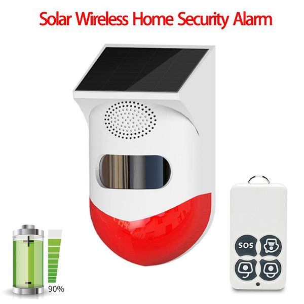 smart home control rf433 remote solar wireless burglar security alarm siren pir motion sensor detector for garden yard outdoor
smart home control rf433 remote solar wireless burglar security alarm siren pir motion sensor detector for garden yard outdoor