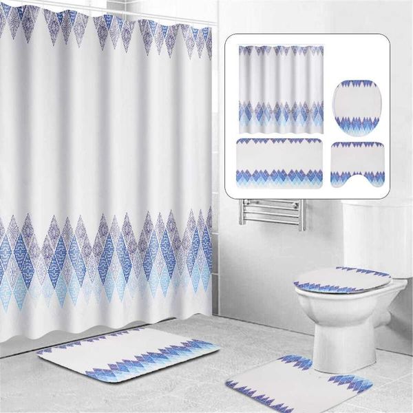 shower curtains geometric pattern curtain set toilet cover rug carpets non-slip kitchen bath mat wooden board bathroom decoration
shower curtains geometric pattern curtain set toilet cover rug carpets non-slip kitchen bath mat wooden board bathroom decoration
