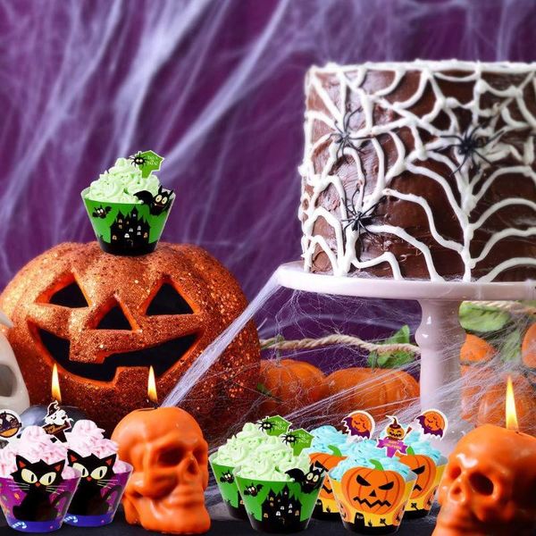 other event & party supplies 24/48pcs halloween cake decor trick or treat black cat horror ghost happy for home 2021
other event & party supplies 24/48pcs halloween cake decor trick or treat black cat horror ghost happy for home 2021