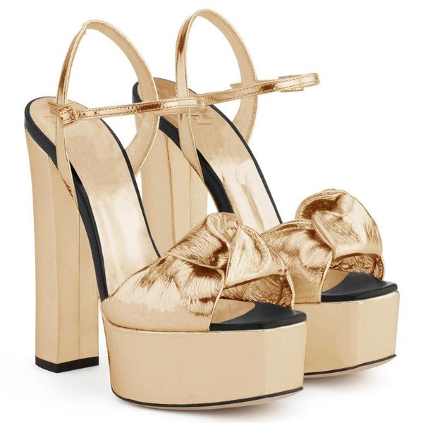 sandals fashion women's shoes gold patent leather bowknot 16cm platform silver banquet heels ladies chunky, Black
sandals fashion women's shoes gold patent leather bowknot 16cm platform silver banquet heels ladies chunky, Black