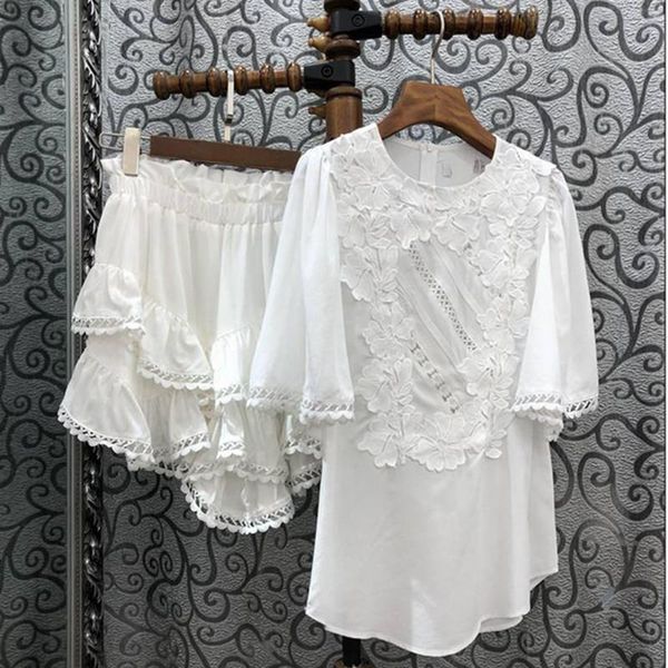 women shirts lace mesh embroidery 2021 white blouse short sleeve hollow out fashion casual and women's blouses
women shirts lace mesh embroidery 2021 white blouse short sleeve hollow out fashion casual and women's blouses