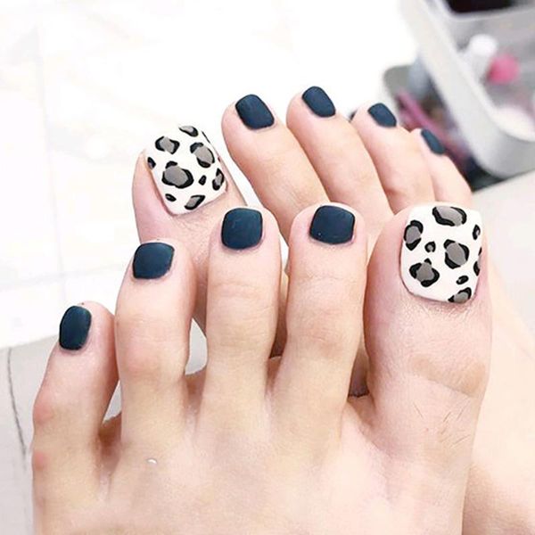 nail gel 24pcs blue leopard wear short paragraph fashion manicure patch false toenails save time wearable toenail, Red;pink
nail gel 24pcs blue leopard wear short paragraph fashion manicure patch false toenails save time wearable toenail, Red;pink