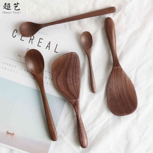 solid super art new black walnut tableware wood japanese honey coffee wooden rice soup spoon
solid super art new black walnut tableware wood japanese honey coffee wooden rice soup spoon