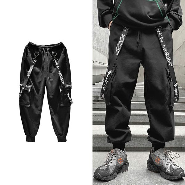 men's pants cargo men joggers pockets hip hop streetwear black sweatpants male harajuku harem track spring autumn trousers mtul
men's pants cargo men joggers pockets hip hop streetwear black sweatpants male harajuku harem track spring autumn trousers mtul