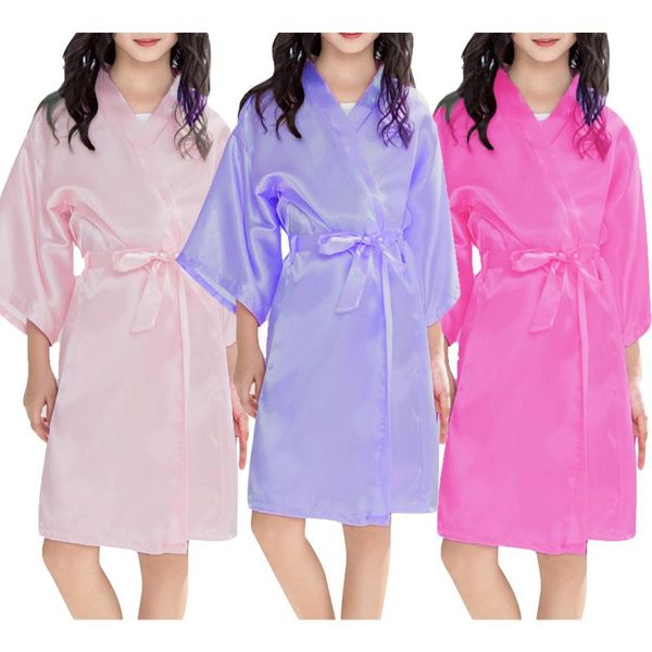 clothing sets toddler baby kids girls solid silk satin kimono robes bathrobe sleepwear pajamas girl gifts for summer clothes, White
clothing sets toddler baby kids girls solid silk satin kimono robes bathrobe sleepwear pajamas girl gifts for summer clothes, White