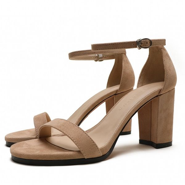 sandals genuine suede leather fashion ankle strap comfortable square heel special shoes explosion e0100 902z, Black
sandals genuine suede leather fashion ankle strap comfortable square heel special shoes explosion e0100 902z, Black