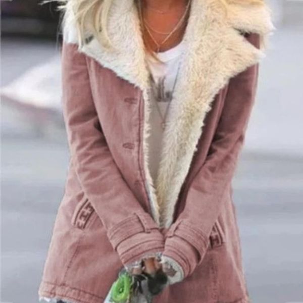 winter women warm jacket casual plush lapel solid color pocket streetwear ladies women's jackets, Black;brown
winter women warm jacket casual plush lapel solid color pocket streetwear ladies women's jackets, Black;brown