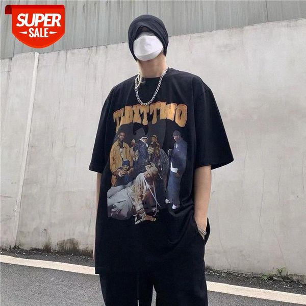 100% cotton high street fashion brand short-sleeved t-shirt men's loose round neck bottoming shirt ins trend five-point sleeve hip-hop, White;black
100% cotton high street fashion brand short-sleeved t-shirt men's loose round neck bottoming shirt ins trend five-point sleeve hip-hop, White;black