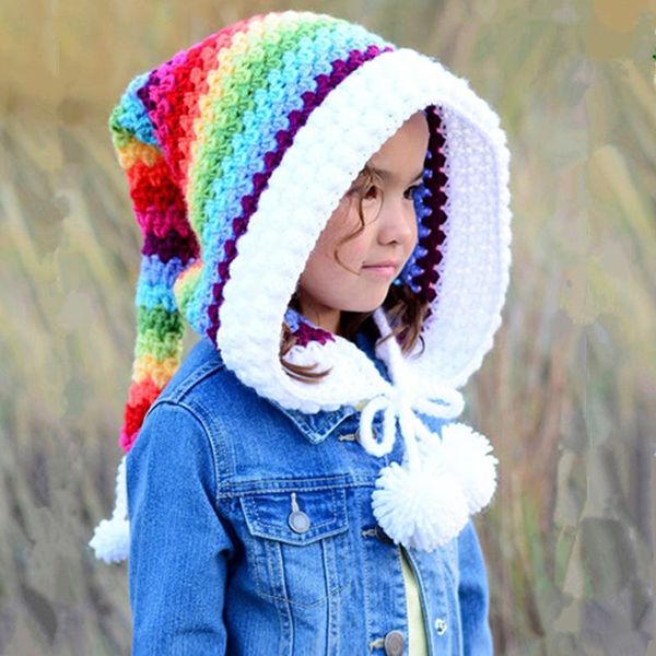 beanies kids winter hats handmade crochet elf beanie hat children warm knitted rainbow false collar hooded boy girl xmas cap
beanies kids winter hats handmade crochet elf beanie hat children warm knitted rainbow false collar hooded boy girl xmas cap